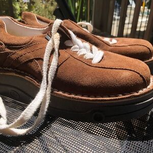 Fly London Brown Suede Women's Sneakers